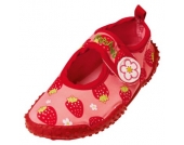 Playshoes Girls UV-Schutz Aqua Schuhe Erdbeere rot - Mädchen