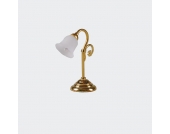 Bodo Hennig Puppenhaus Miniatur Tischlampe historisch